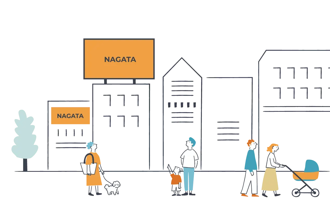 広告事業を活かした快適な環境づくり