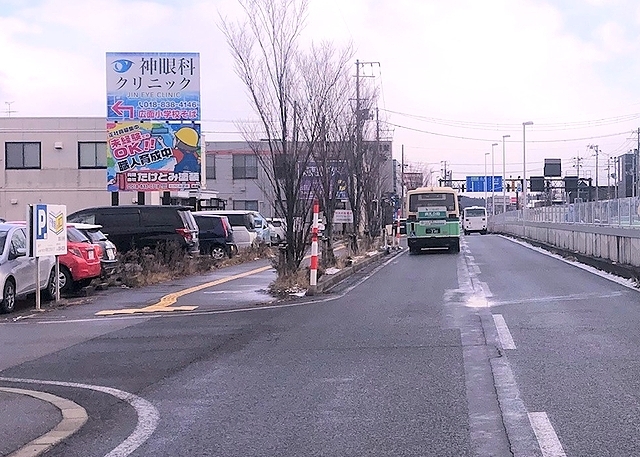 屋外看板広告(遠景)