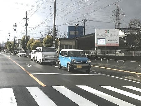 屋外看板広告(遠景)
