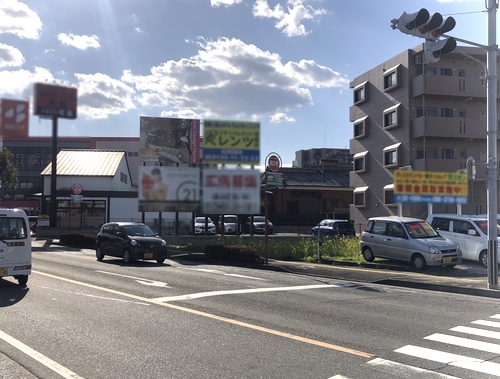 屋外看板広告(遠景)